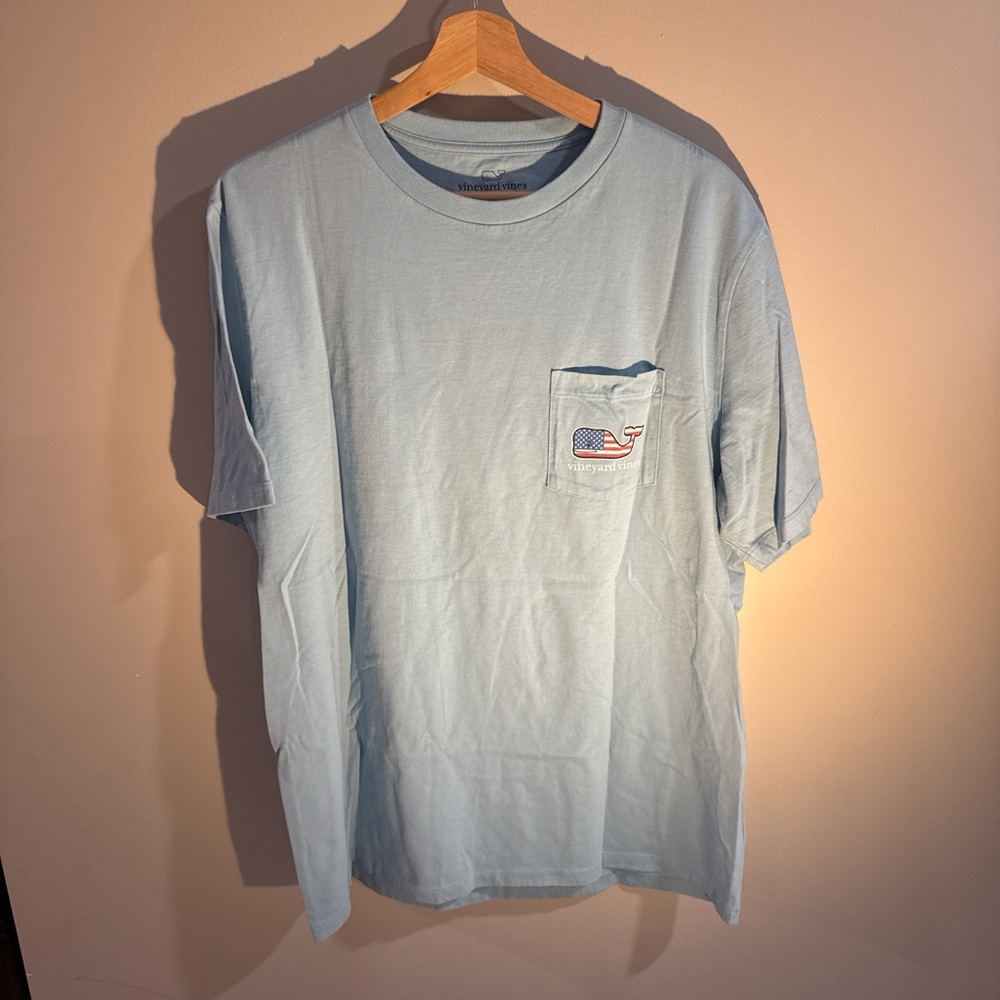Vineyard Vines Light Blue Short Sleeve Tee